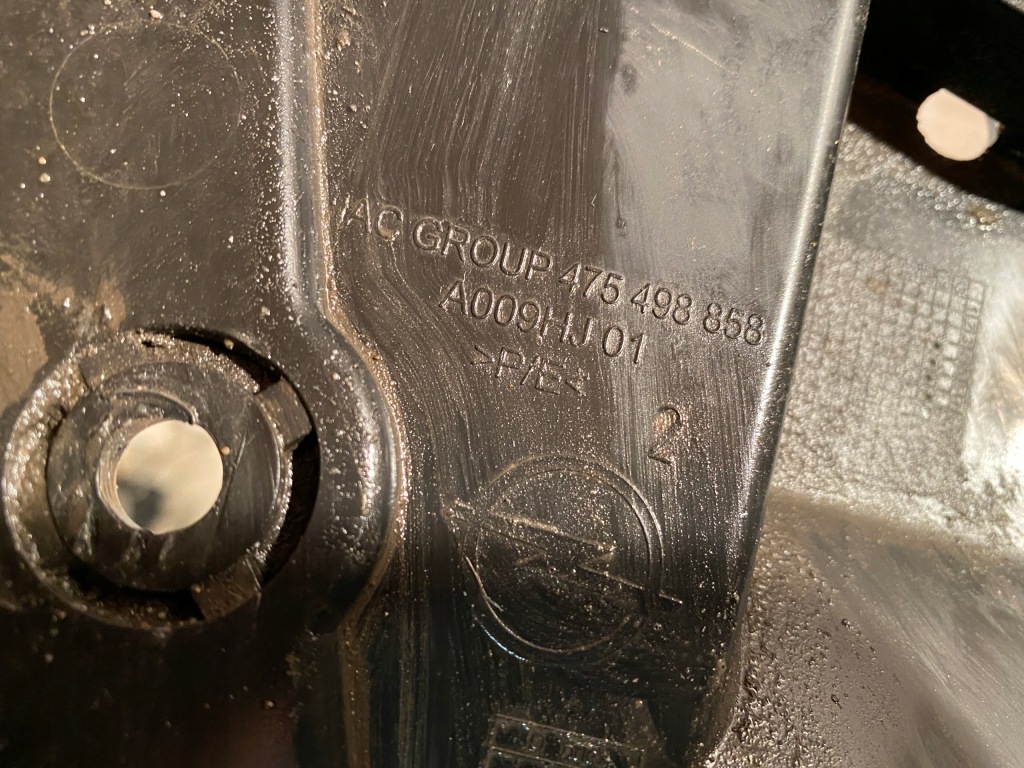 фото №9, Opel corsa f плита защита pod бампер 982953168000