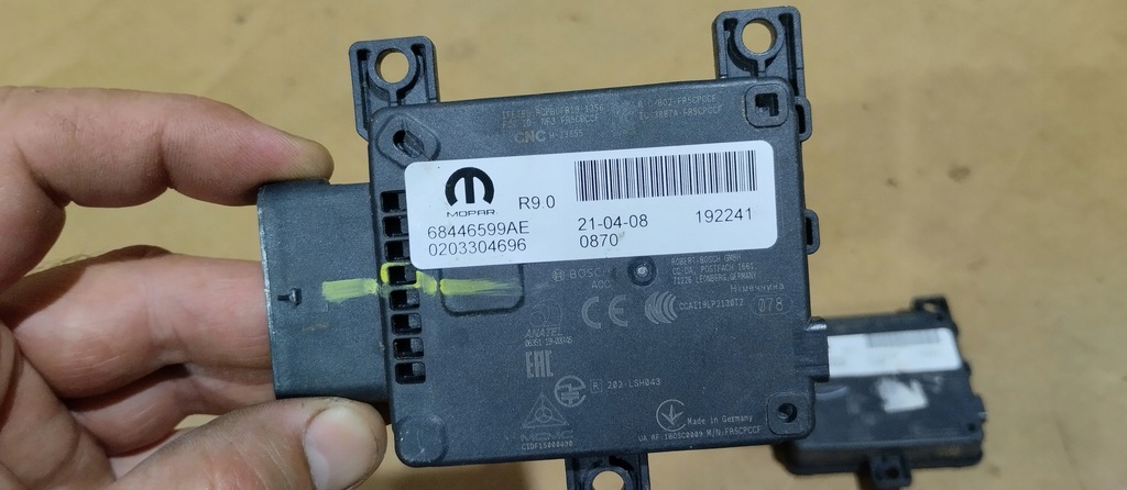 фото №5, Радар distronic модуль acc jeep compass ii lift 21- 68446599ae