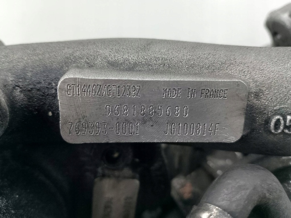 фото №8, Турбина citroen c5 ii 9681885680 763782-0002 766242-0002 gt1446z gt1238z