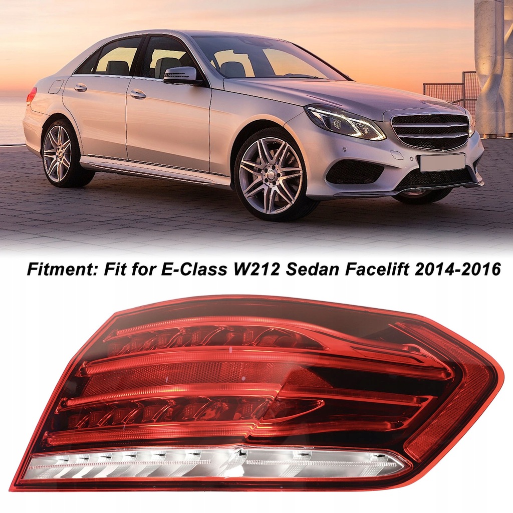 фото №10, Права зовнішня задня лампа led задня лампа a2129060803 dla класу e 3w