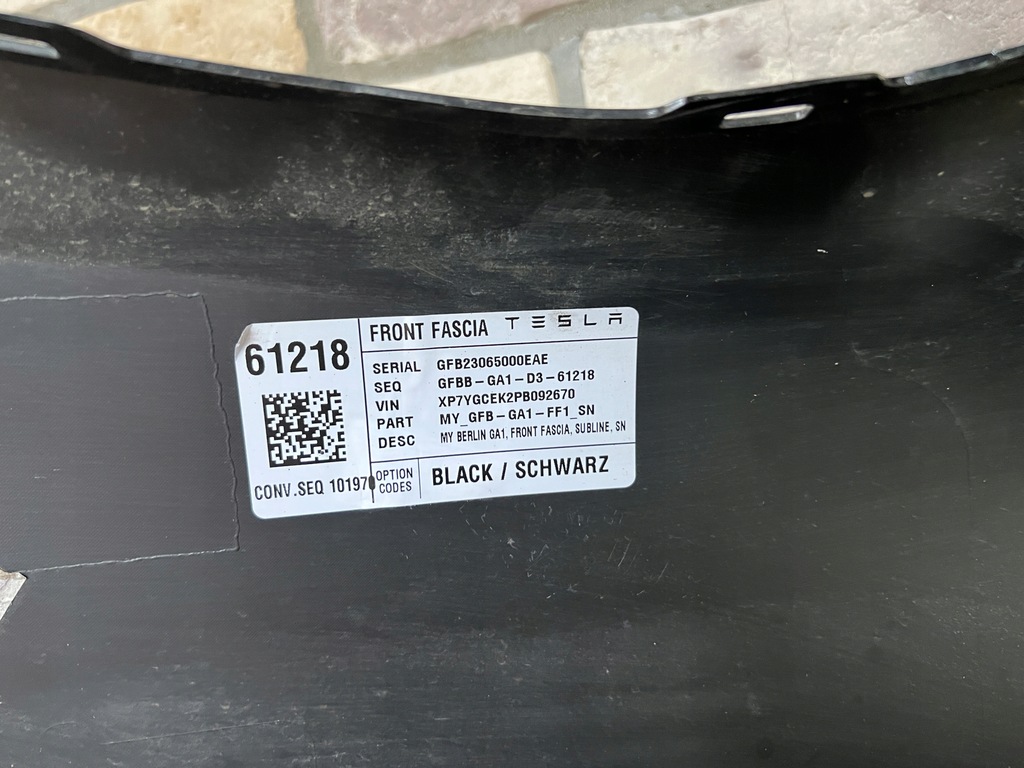 фото №12, Бампер перед передний tesla model y 20- 1493736-s3-a