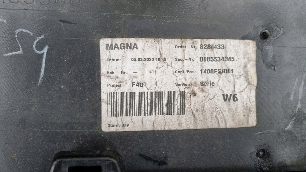 фото №12, Бампер bmw 1 f40 19-22 перед 6xpdc