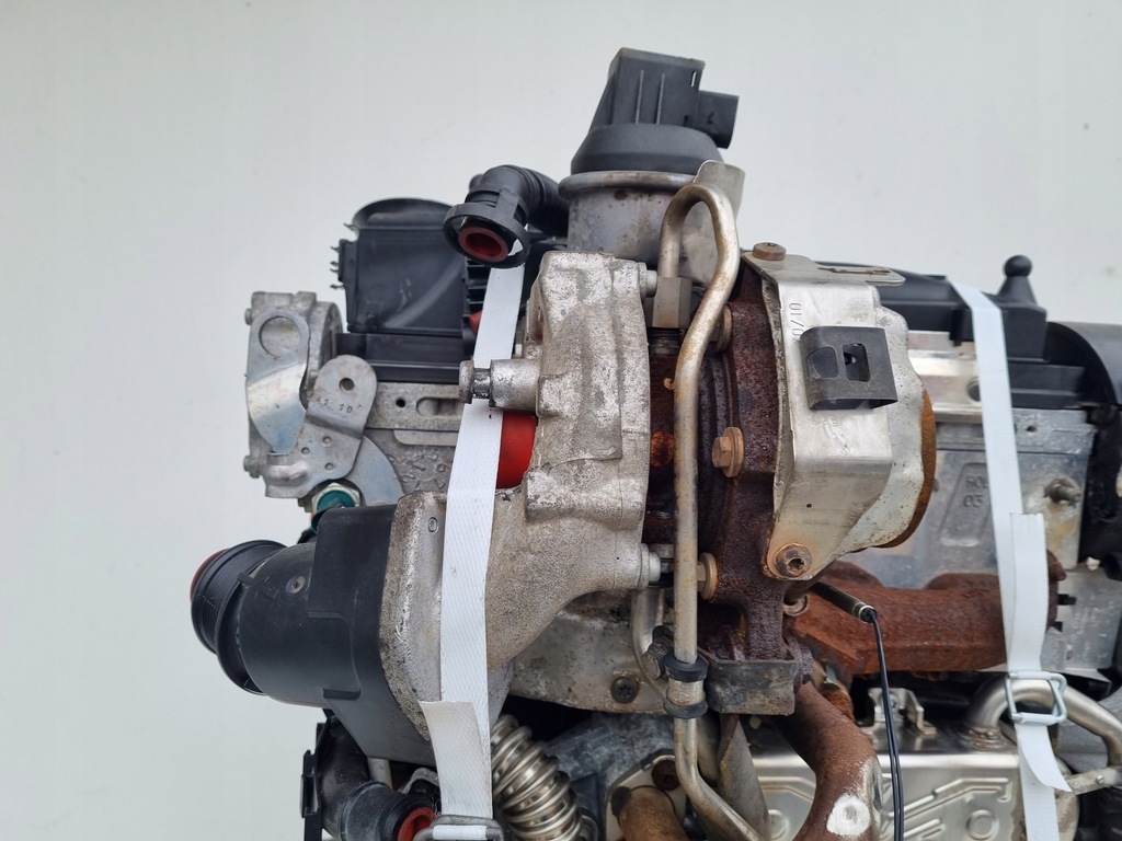 фото №11, Двигатель комплект vw jetta vi 2.0 tdi 140km ładnie pali 166tyś cffa cffb