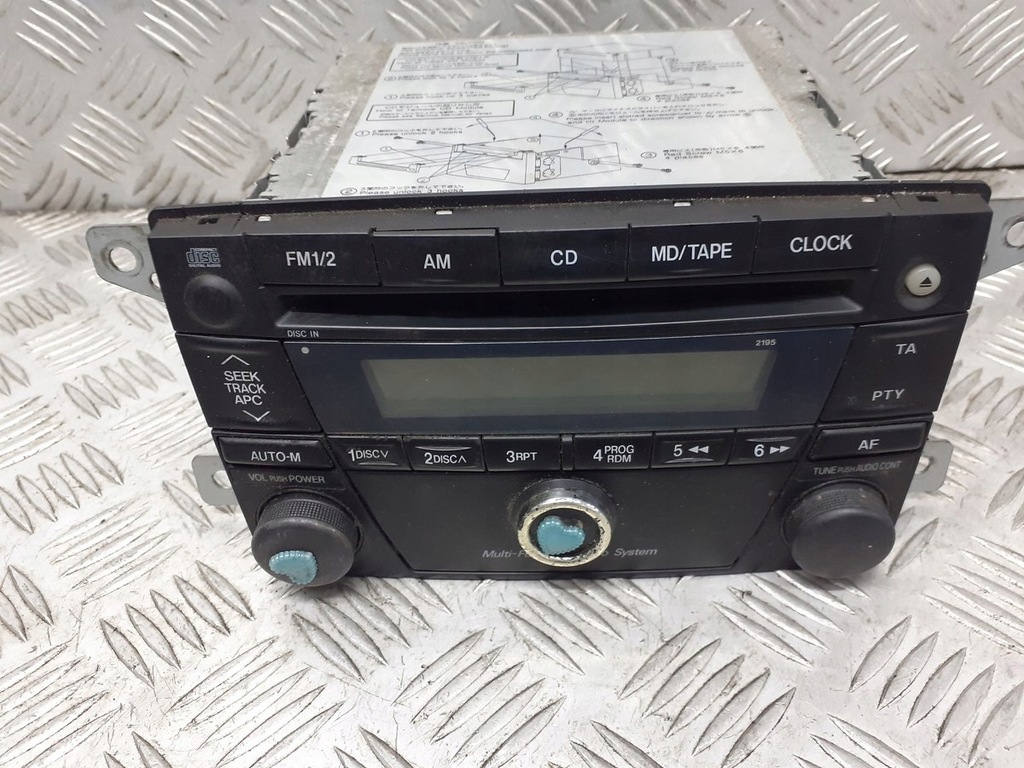 фото №8, Радио заводской cd mazda premacy