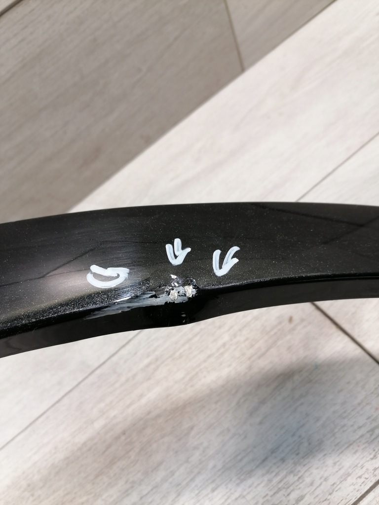 фото №4, Lexus rx v молдинг крила правий перед 75601-48080