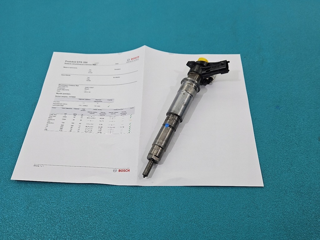 фото №1, Проверенный форсунка renault espace iv 0445115007 2.0 dci