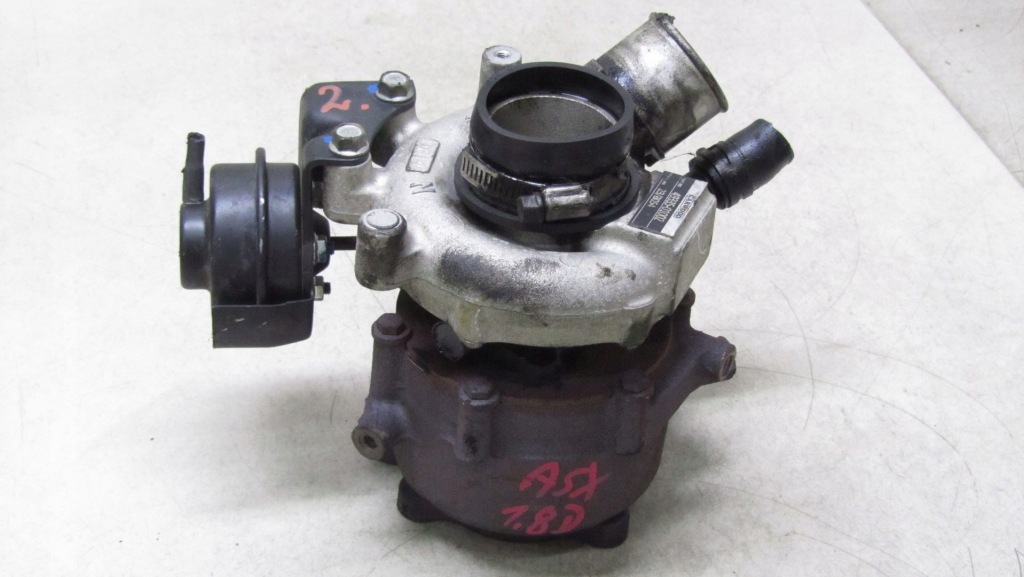 фото №1, Mitsubishi asx 1.8 турбонагнетатель 49335-01002 10-