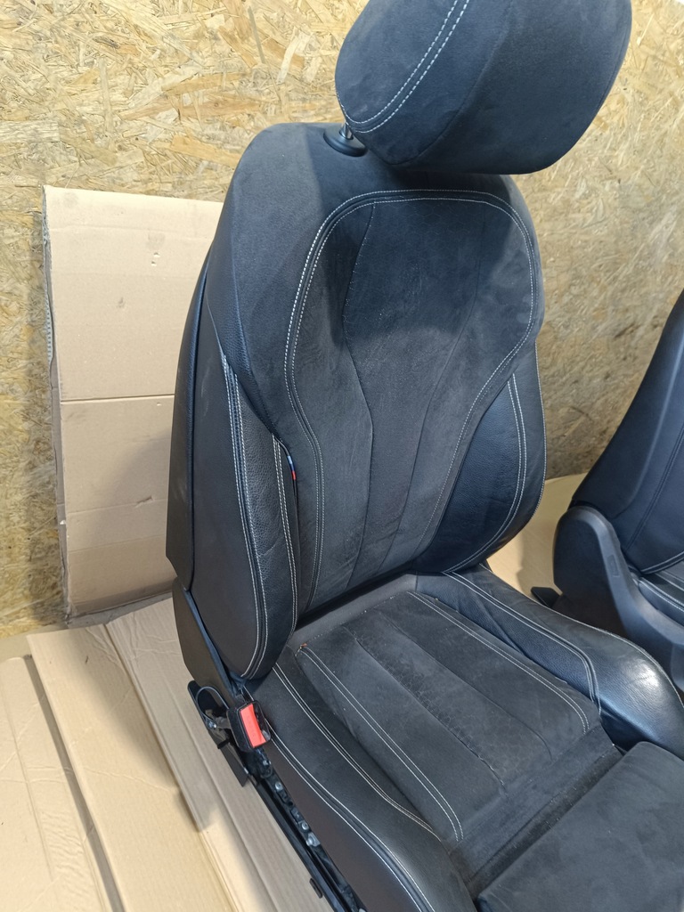 фото №13, Сидіння сидіння заднє сидіння обшивки alcantara bmw x6 f16