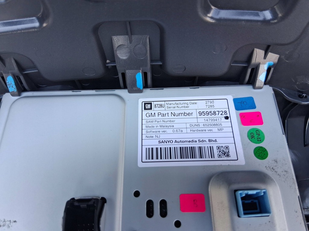 фото №3, Chevrolet orlando дисплей монитор