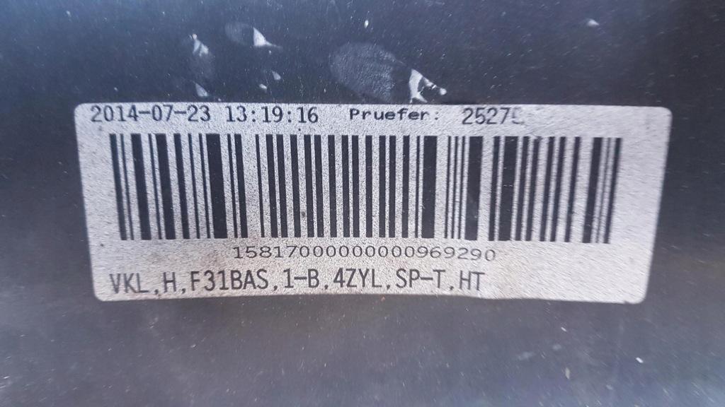 Бампер задній bmw seria 3 f31 braun-saphire Ціна