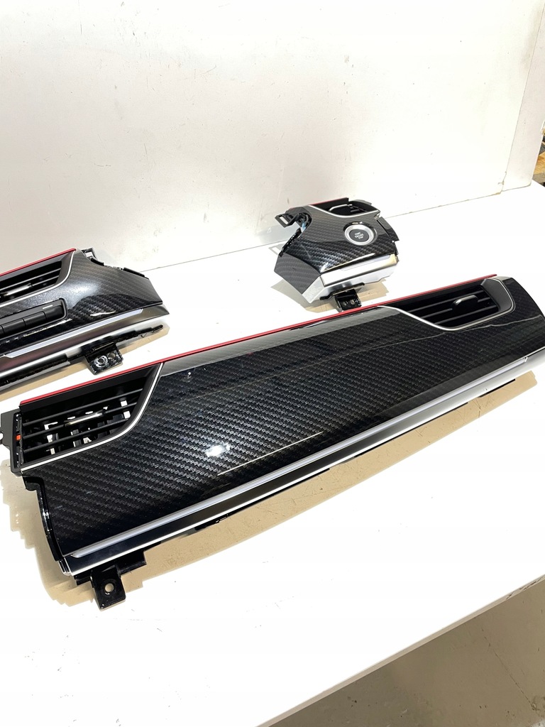 фото №10, Renault arkana r.s. line накладки консоль карбон