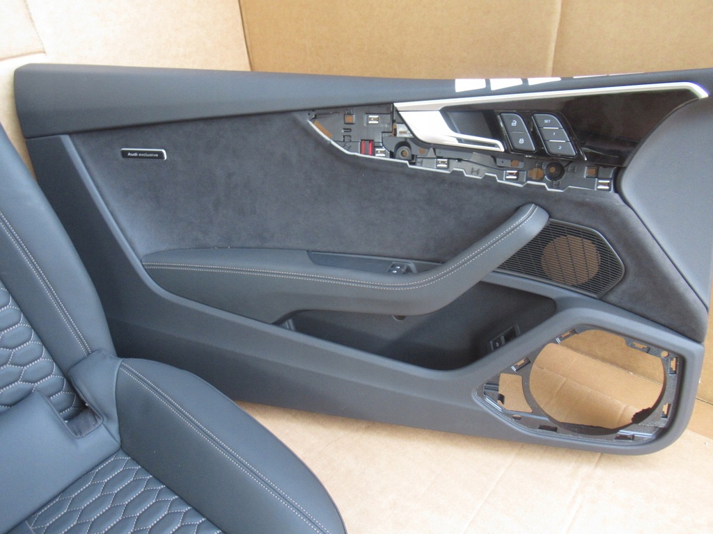 фото №11, Audi rs5 8w салон сиденья заднее сиденье обшивки массаж coupe