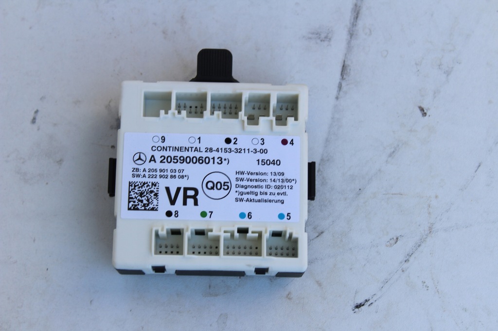 фото №1, Модуль блок управления дверь p.p a2059006013 mercedes