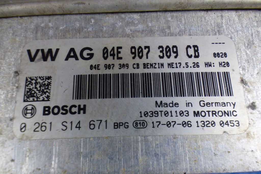 фото №16, Набор стартовый запуска счетчик замок зажигания модуль компьютер skoda fabia iii 1.0b