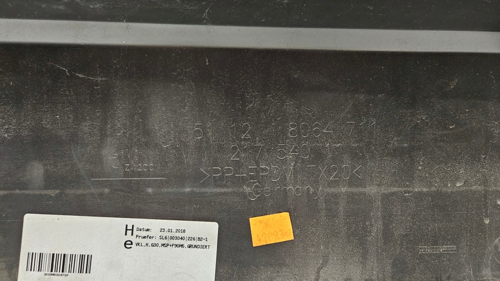 фото №11, Бампер задняя задний bmw 5 g30 m5 f90 8064711