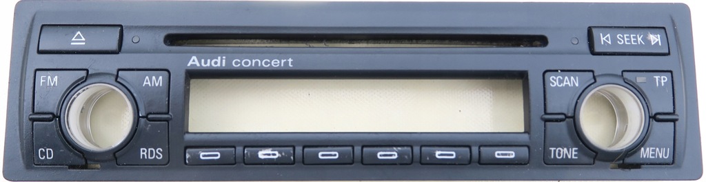 фото №1, Панель 22cm радіо concert ii 2 cd з висувний ручками audi a6 c5 01-05 tt 8n