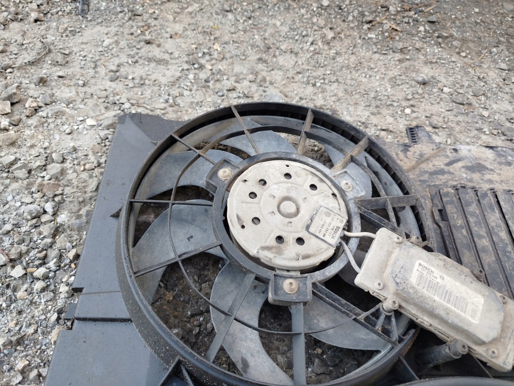 Вентиляторы радиатора vw touareg 7l0959455b с Разборки