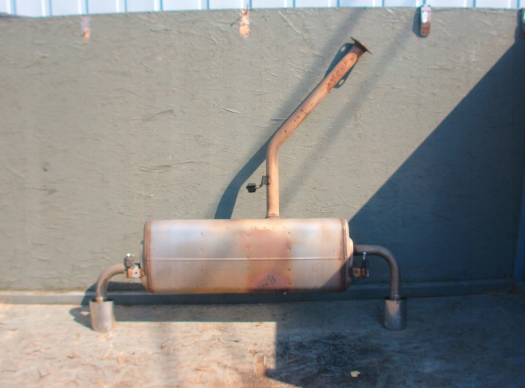 фото №1, Toyota rav4 2,5 гибрид гаситель конечный выхлоп