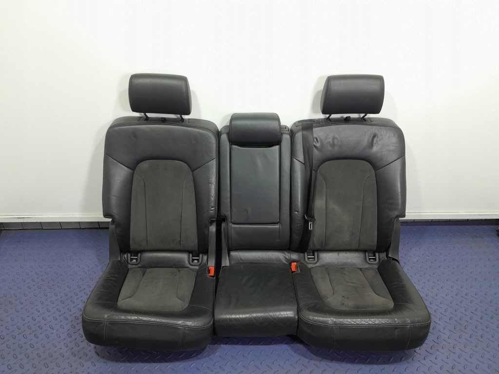 фото №1, Audi q7 4l s-line сиденья заднее сиденье задняя кожа с алькантара ii ряд