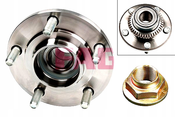 фото №2, Набор подшипник колеса с ступица задняя mitsubishi space space runner 2.0