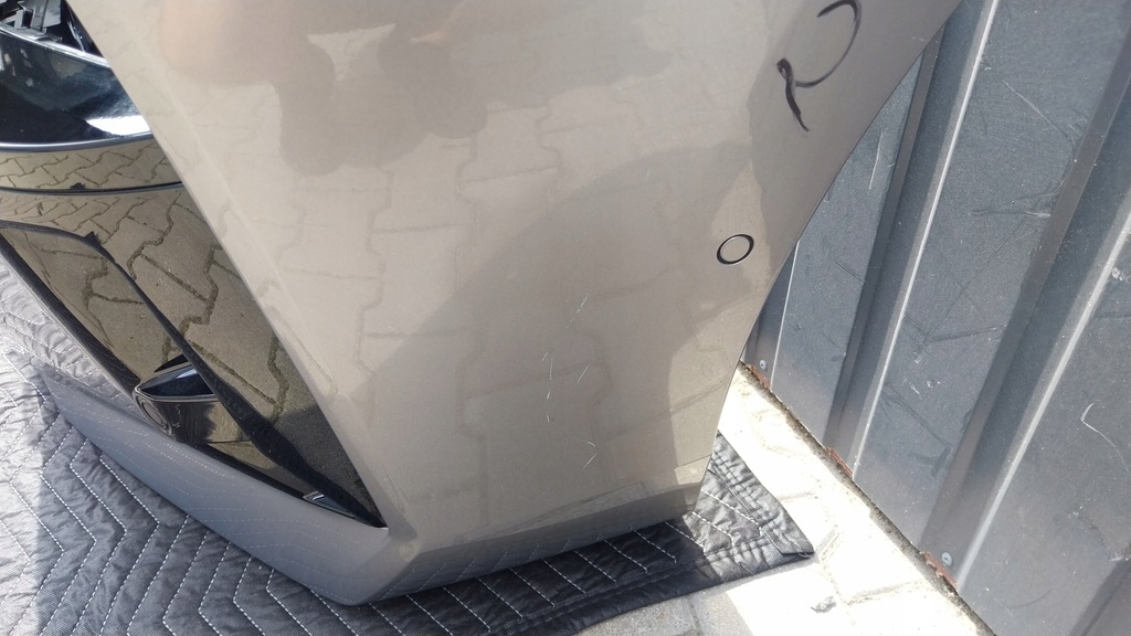 фото №8, Bmw 7 g70 бампер перед передний c4a oxidgrau