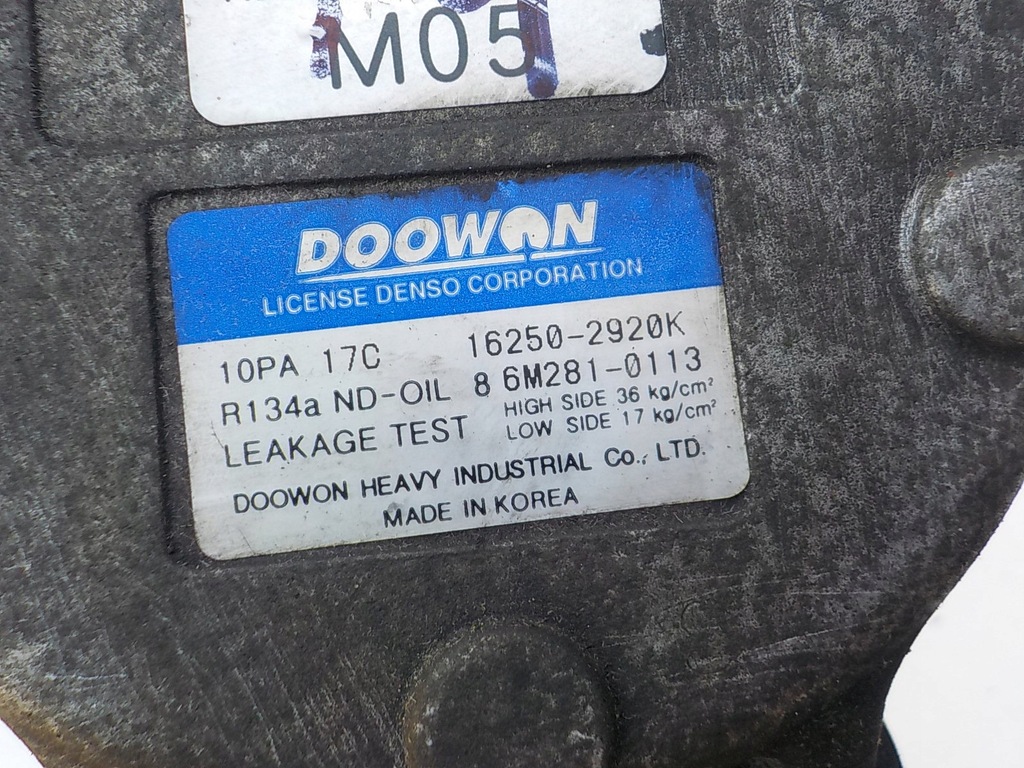 фото №16, Tucson sportage ii 2.0 crdi компресор кондиціонера