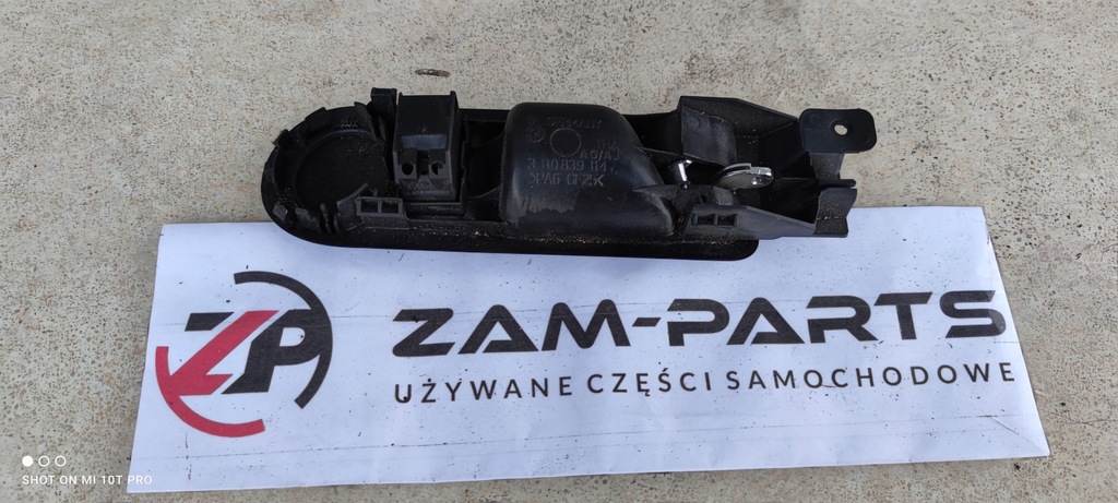 фото №6, Ручка внутренняя правая vw bora 3b1837114 golf 4