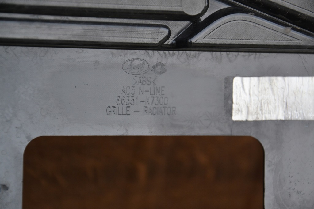 фото №11, Hyundai i10 iii 20- n-line бампер перед решітка радіатора 86511-k7300 оригінал