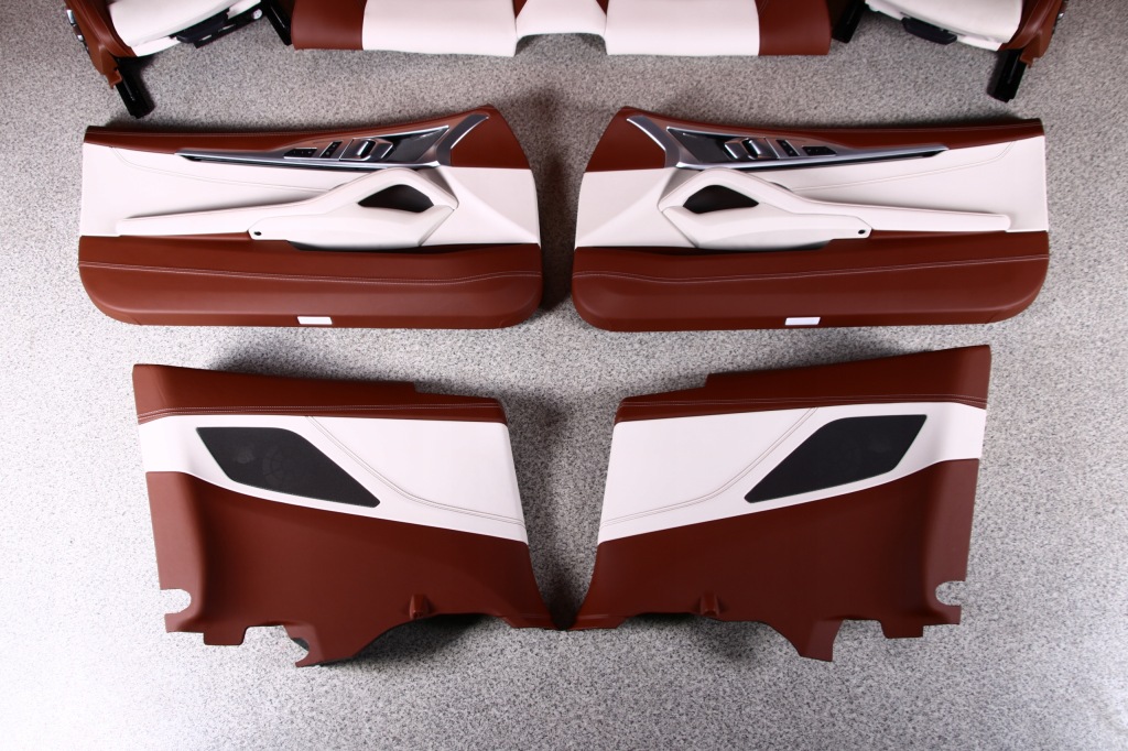 фото №4, Bmw 8 g15 сиденья туннель салон individual tartufo