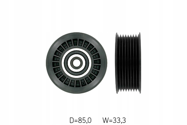 фото №2, Ролик направляющая ремень клиновой mercedes atego axor zetros