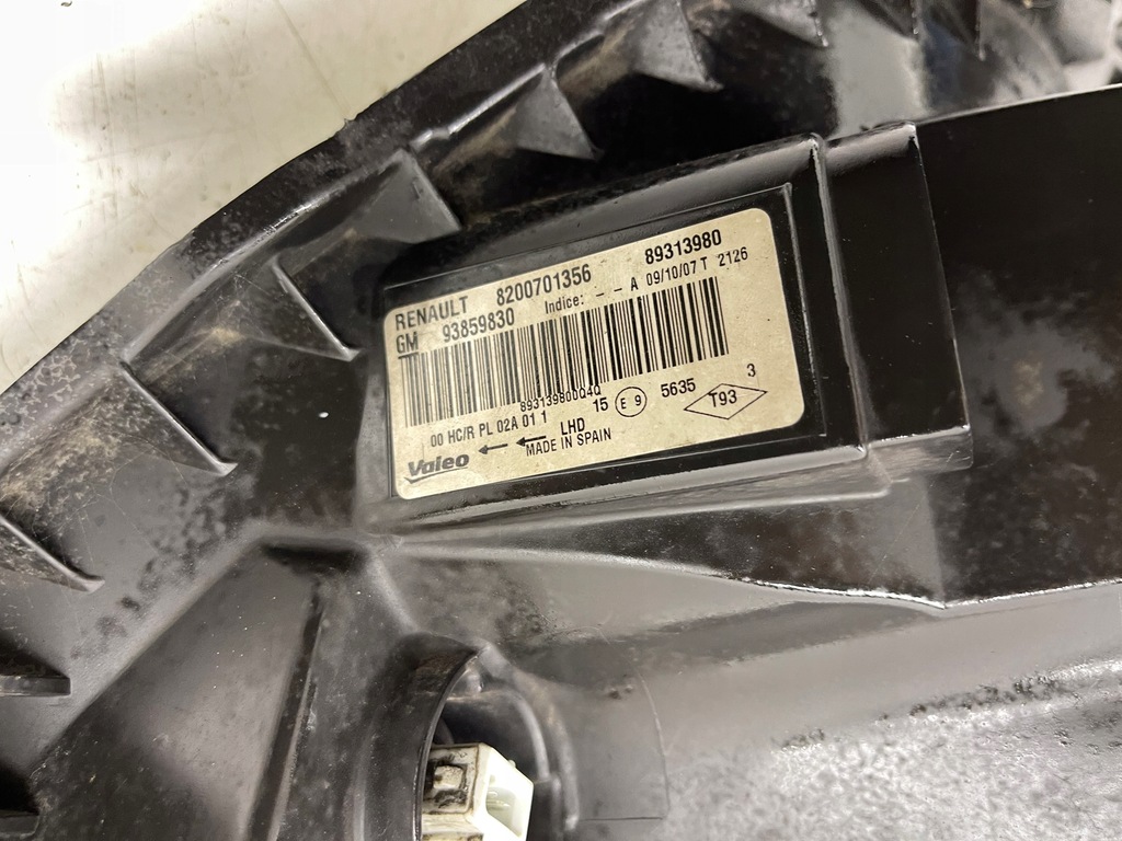 фото №12, Лампа ліва правий перед trafic ii vivaro a 2007-2014 lift 8200701356 europa