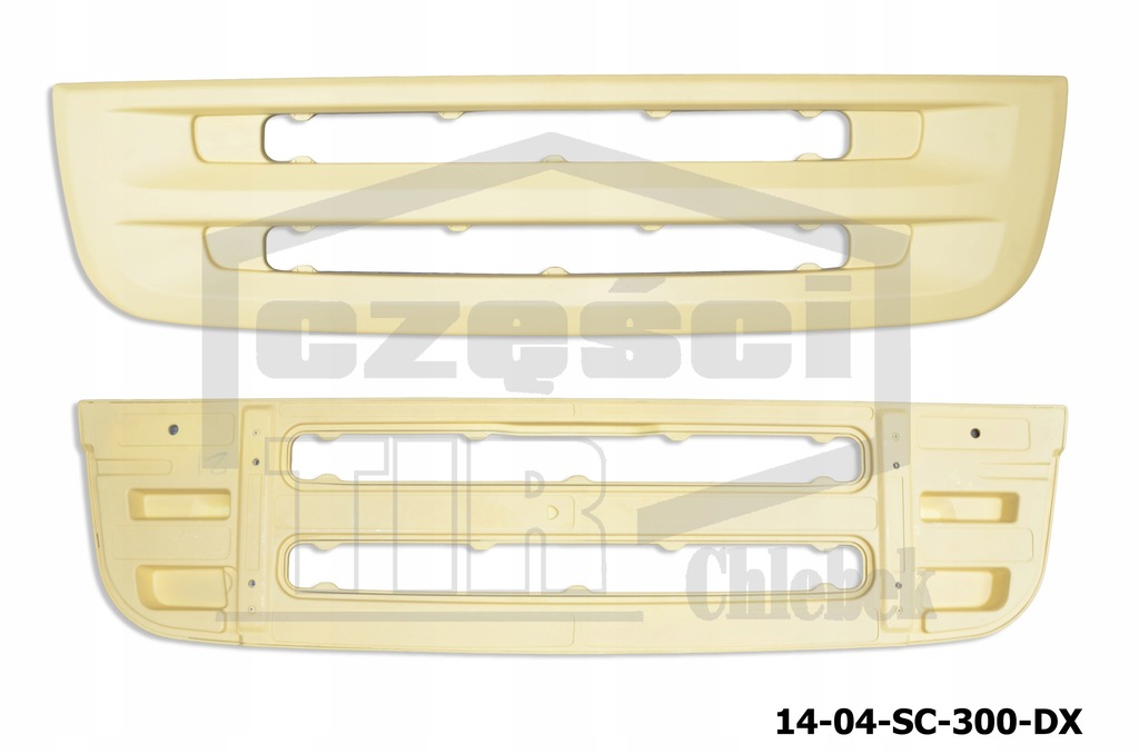 фото №3, Решётка радиатора нижняя scania r кабина r решётка радиатора 1741975