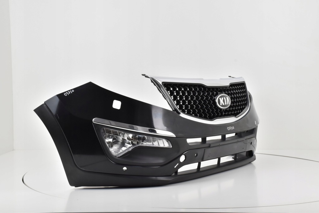фото №10, Kia sportage 3 iii 2010-2015 бампер передній 4xpdc+ омивачі