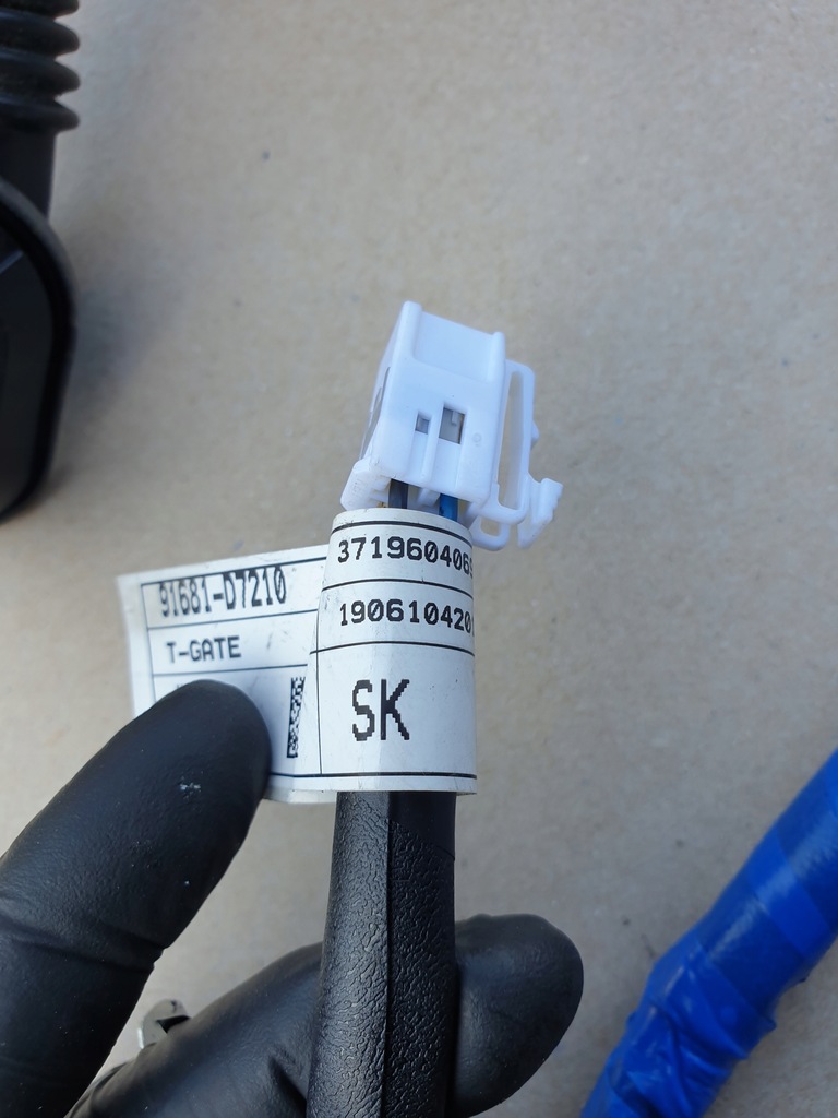 фото №10, Джгут електропроводка з кришки задній багажника hyundai tucson iii lift оригінальний номер