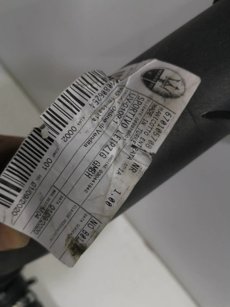 фото №6, Maserati ghibli quattroporte 3.0 шланг труба интеркулер новый