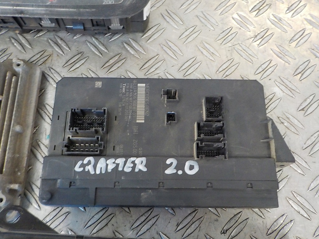 фото №6, Vw crafter 2.0 tdi 11-16 бортовой компьютер набор