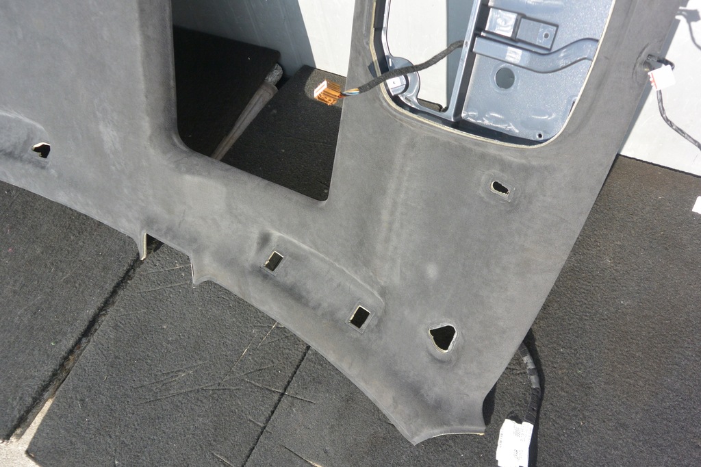 фото №9, Maserati quattroporte потолок czarna alcantara