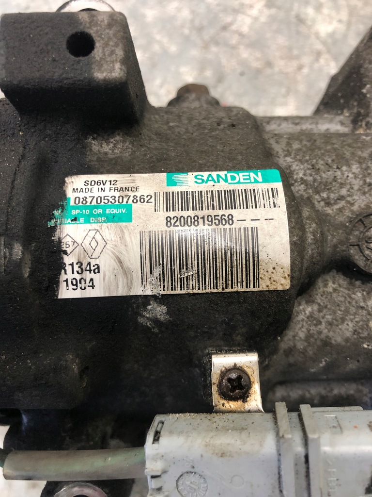 фото №6, Компрессор компрессор кондиционера renault clio iii 8200819568