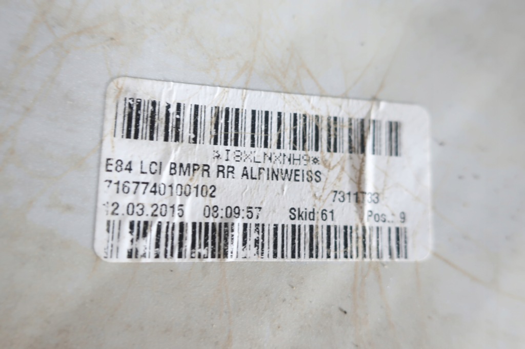 Бампер задний задняя bmw x1 e84 lci lift fl x line с Разборки