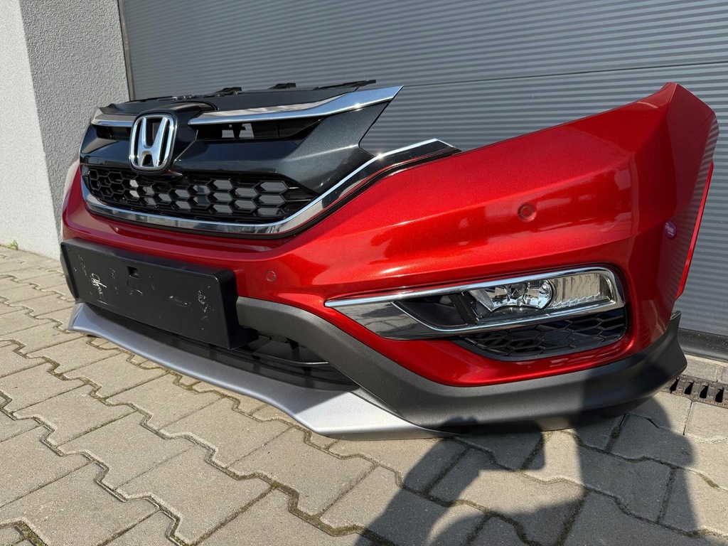 фото №12, Honda cr-v iv lift 15-18 бампер перед kompletny колір r539p