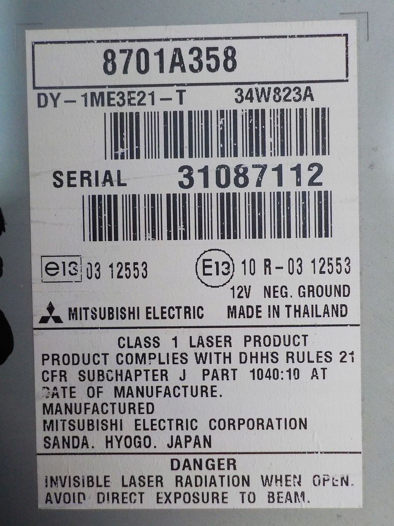 фото №3, Space star 1.0 радио cd 8701a358