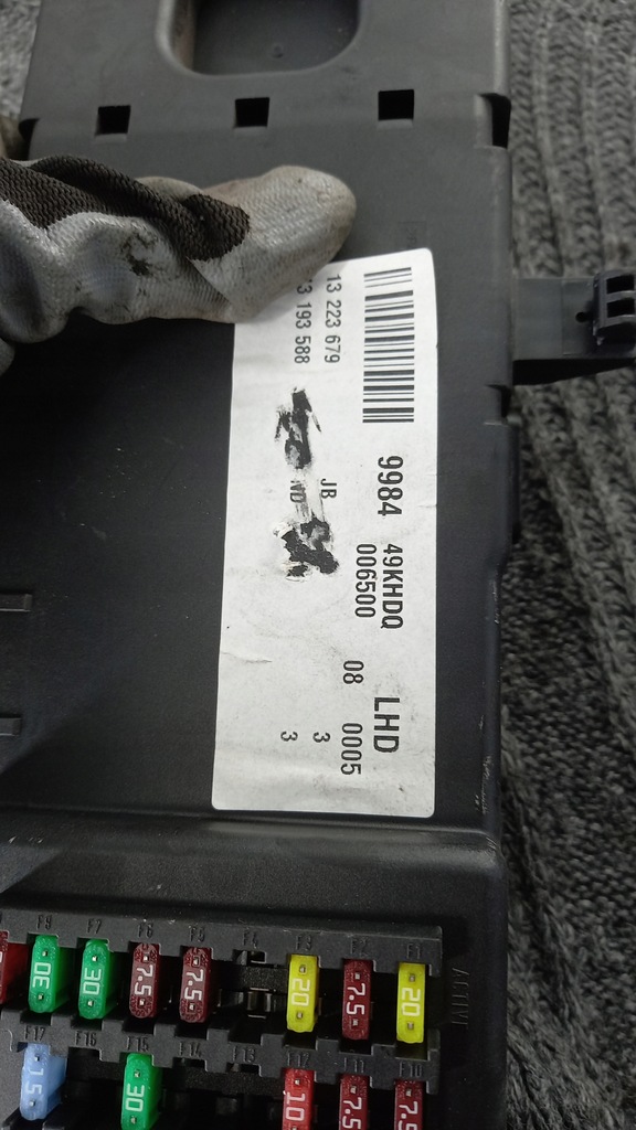 фото №4, Модуль комфорта opel signum 07r 1.9td 13193588