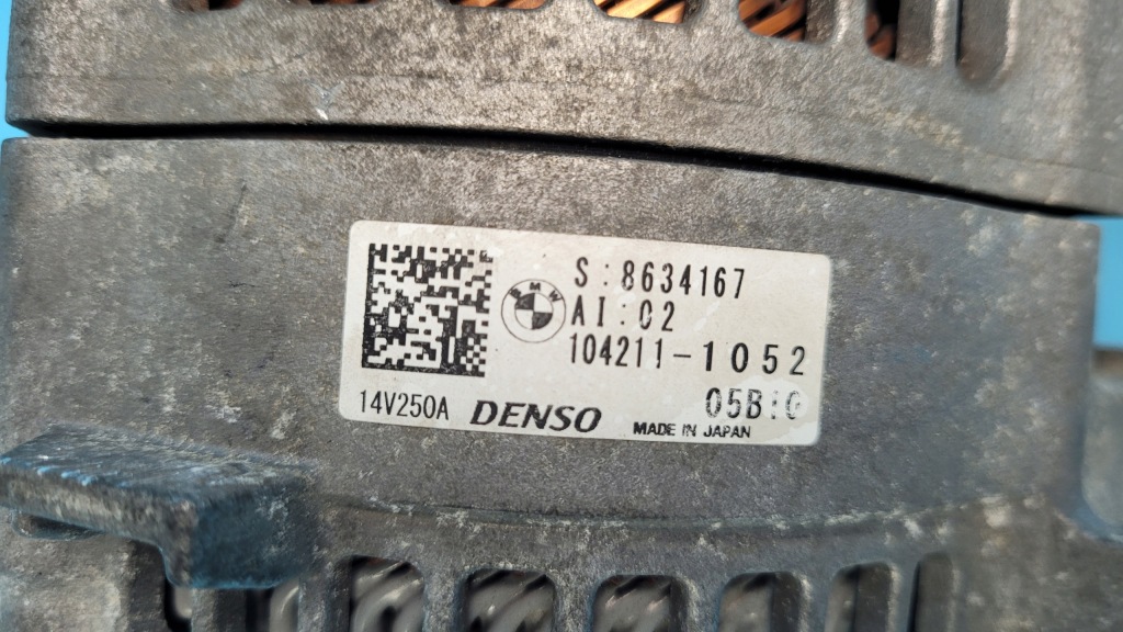 Bmw 5' g31 518d touring 18r генератор 8634167 с Разборки