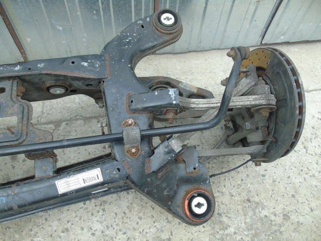 фото №7, Maserati ghibli 3.0 d балка задня підвіска задні