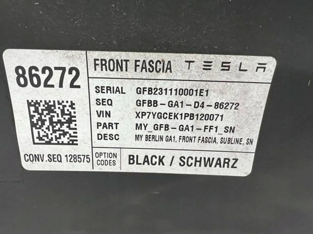 фото №6, Бампер передній перед tesla model y 20-