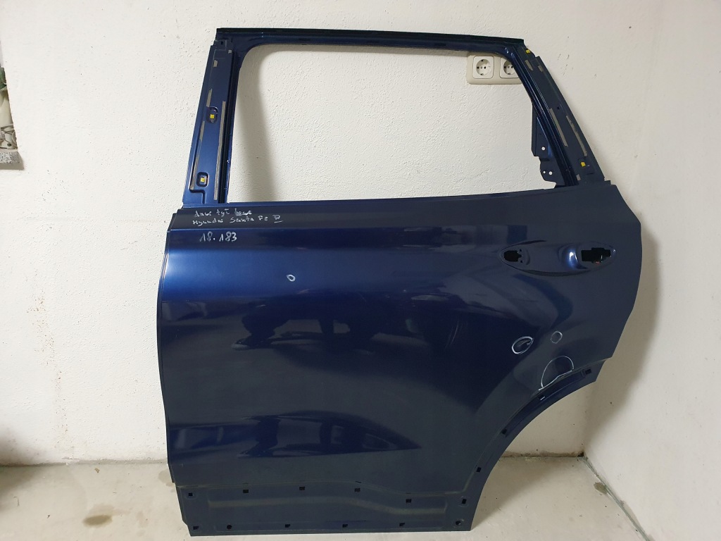 фото №1, Дверь задняя левая hyundai santa fe 2018r-