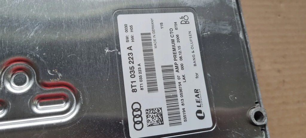 фото №8, Sq5 8r q5 усилитель bang olufsen 8t1035223a a4 b8