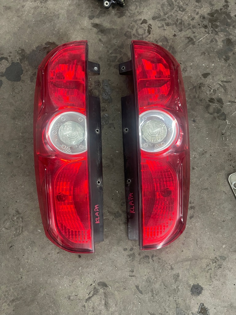 фото №1, Fiat doblo ii combo лампа задняя p/l версия с крышка багажника