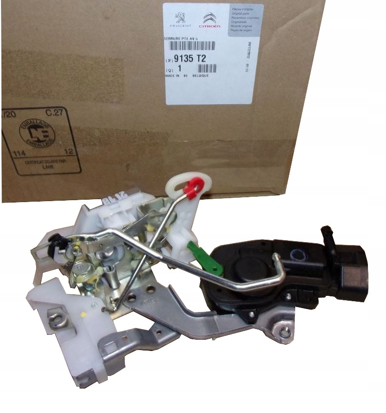 фото №1, Новый оригинальный номер замок дверь citroen c1 левый 9135t2