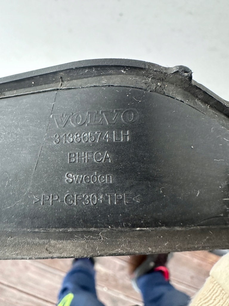 фото №6, Volvo s90 ii v90 ii молдинг скло передньої лобове 31386574 ліва